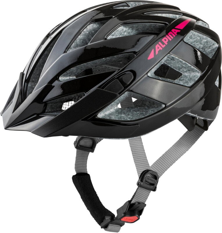 Alpina cyklistická prilba Panoma 3.0 black-pink gloss