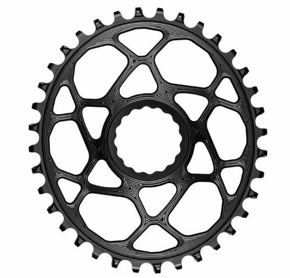 absoluteBLACK RaceFace OVAL čierny absoluteBLACK RaceFace OVAL čierny