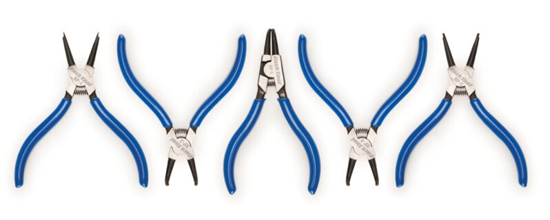 Park Tool sada klieští na poistné krúžky, 5 ks - RP-SET-2 Park Tool sada klieští na poistné krúžky, 5 ks - RP-SET-2