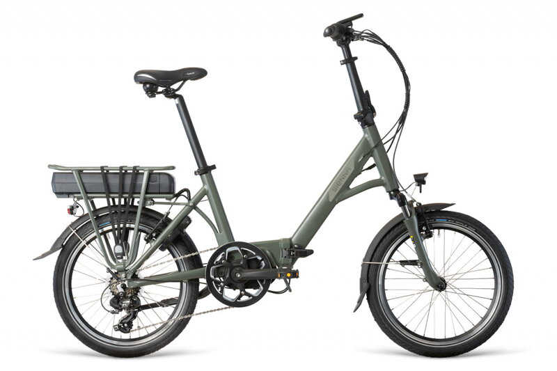 Estoril 20" SIENNA TN elektrobicykel, zelený khaki Estoril 20" SIENNA TN elektrobicykel, zelený khaki