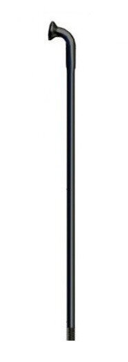 SAPIM špice D-LIGHT INOX 14mm polyax J-bend čierne 282mm-300mm + polyax Brass 14G 14mm čierne niple