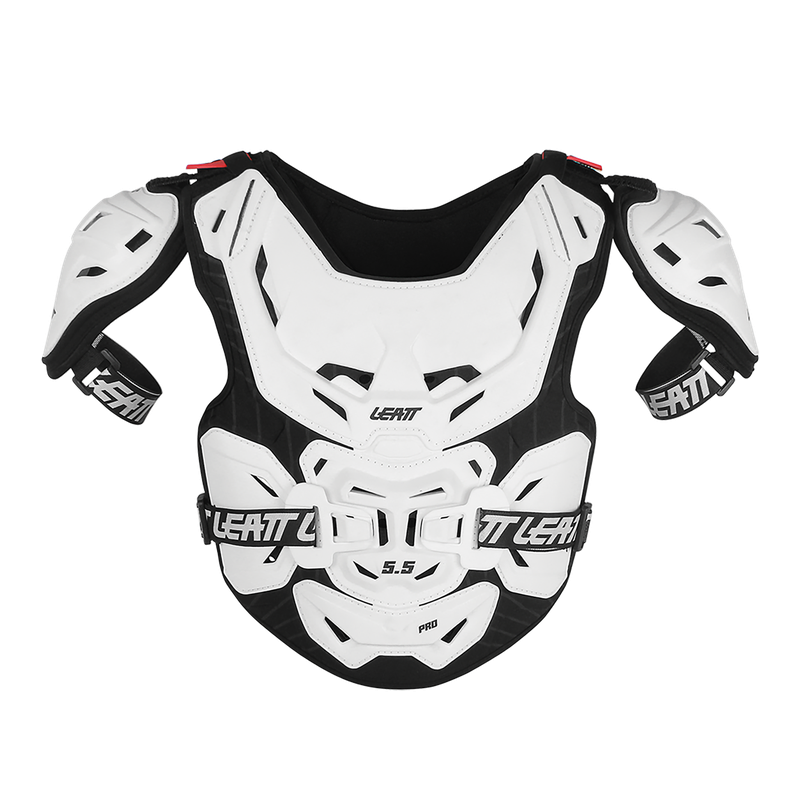 Leatt chránič tela Protector 5.5 Pro Jr, Wht/Blk Leatt chránič tela Protector 5.5 Pro Jr, Wht/Blk