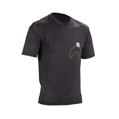 LEATT dres krátky rukáv MTB Trail 1.0 X-Flow Black