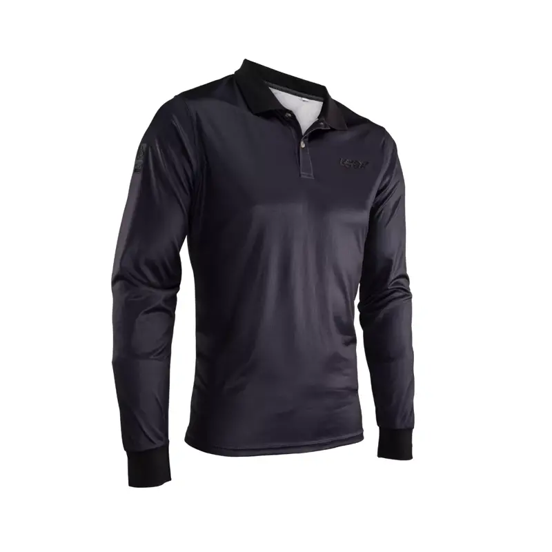 Leatt polo triko Team Long, pánske, graphene Leatt polo triko Team Long, pánske, graphene
