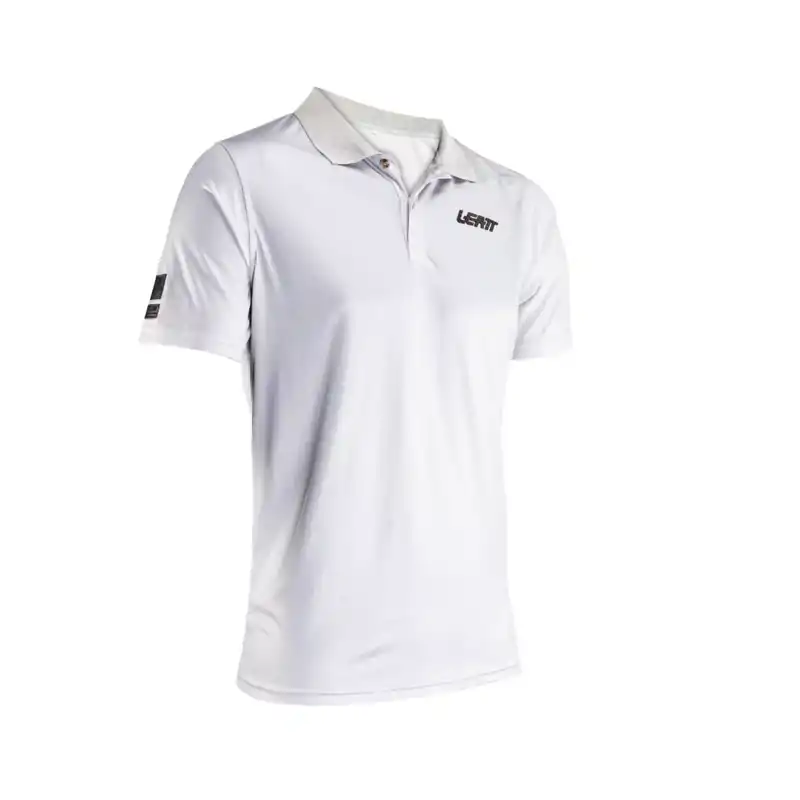 Leatt polo triko Team Short, pánske, steel Leatt polo triko Team Short, pánske, steel