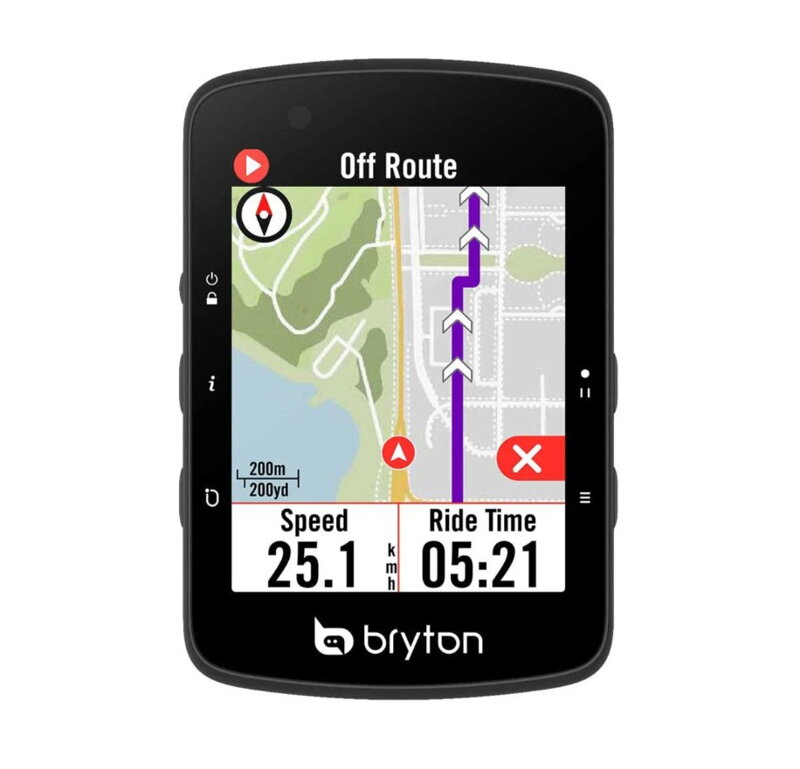 Bryton GPS cyklopočítač RIDER 650 E