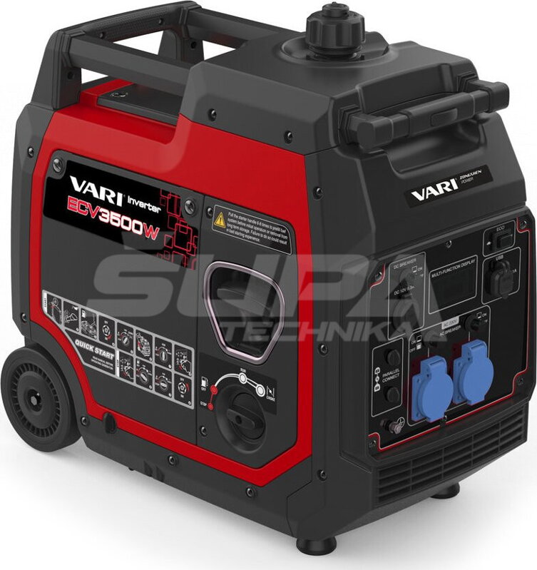 1-fázová elektrocentrála VARI ECV 3500 W invertor