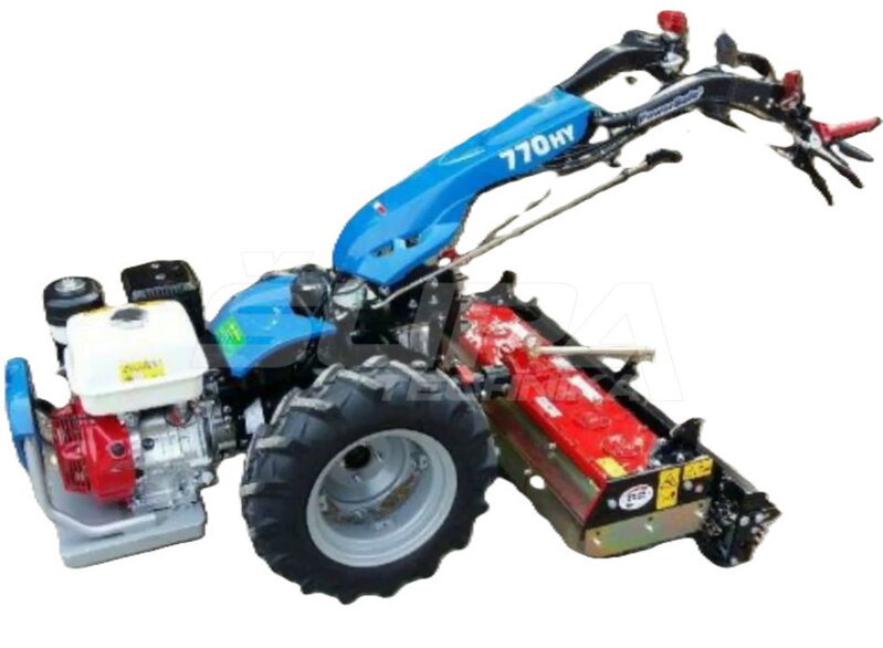 SET malotraktor BCS 770 HY rotacnymi branami