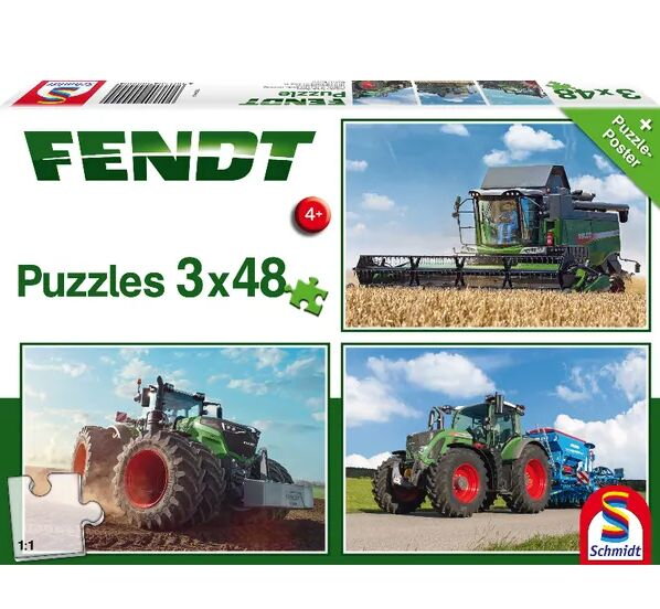 Puzzle Fendt 1050 Vario/ 724 Vario/ 6275L - 3x48ks